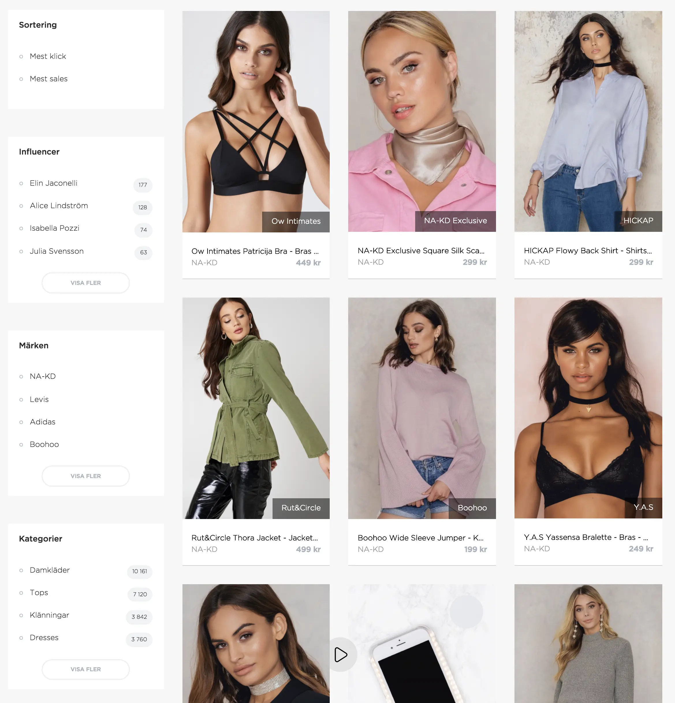 Stylewish Influencer Affiliate Network example 4